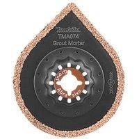 Makita Starlock B-65078 40 Carbide RIFF-Grit Tile & Grout Removal Blade 70mm (259XP)