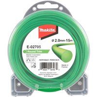Makita Green Nylon Round Grass Trimmer Line 2mm 15m