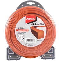 Makita Square Trim Plus Orange Grass Trimmer Line 2.4mm 206m