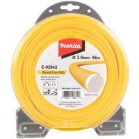Makita Heavy Duty Trim Pro Yellow Grass Trimmer Line 3mm 56m
