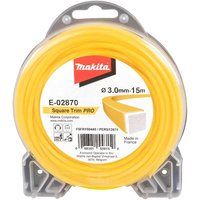 Makita E-02870 Square Strimmer Line 3.0 mm x 15 m
