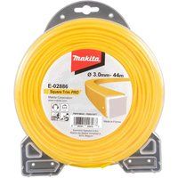 Makita Square Trim Pro Yellow Grass Trimmer Line 3mm 44m