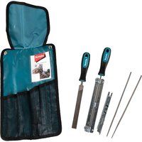 Makita D-72160 4.5mm Sharpening Set in a Roll-Up Pouch