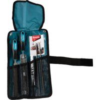Makita D-72182 5.2mm Sharpening Set in a Roll-Up Pouch