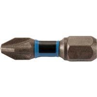 Makita Impact Premier Torsion Pozi Screwdriver Bits PZ2 25mm Pack of 15