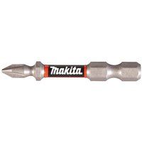 Makita Impact Premier Double Torsion Philips Screwdriver Bits PH1 50mm Pack of 2