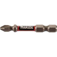 Makita Impact Premier Double Torsion Philips Screwdriver Bits PH2 50mm Pack of 10