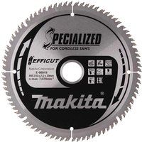 Makita 216mm 80T Mitre Saw Blade 216x30mm 80T Efficut E-08919