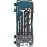 Makita D-72877 TCT Drill Bit Set 5 Piece Straight