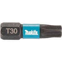 Makita Impact Black Torsion Torx Screwdriver Bits T30 25mm Pack of 25