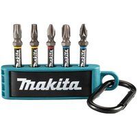 Makita E-13568 5 Piece Impact Premier Screw Bit Set