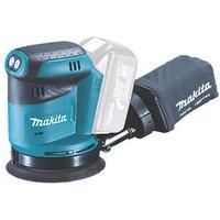 Makita DBO180Z Cordless Body Only Cordless 18 V Li-ion Random Orbit Sander, 125 mm