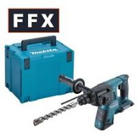 Makita DHR263ZJ Twin 18 V Li-ion LXT Rotary Hammer SDS Plus in a Makpac Case, No Batteries Included