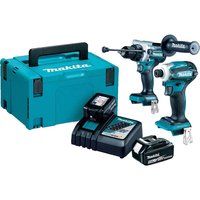 Makita DLX2455TJ 18V Li-ion LXT 2 Piece Combo Kit Supplied in a Makpac Case