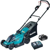 Makita 18V 330mm Cordless Lawn Mower with 1x5.0Ah Battery - DLM330RT