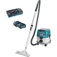 Makita VC005GLD22-RB1X2 Twin 40v Max XGT Brushless Dry L Class Dust Extractor (1