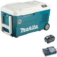 Makita CW001G 40v Max XGT Cordless Drinks Cooler and Warmer Box 1 x 5ah Li-ion Charger No Case