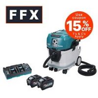 Makita VC006GMT21-RB1X25 Twin 40v Max XGT Brushless M Class Dust Extractor (1x2.
