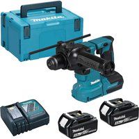 Makita DHR183RMWJ-1 18v SDS+ Brushless Rotary Hammer Drill + DX16 Extractor (1x4