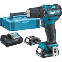 Makita DF332DSAJ 12V Max Li-Ion CXT Brushless Drill Driver Complete with 2 x 2.0 Ah Li-Ion Batteries and Charger Supplied in A Makpac Case