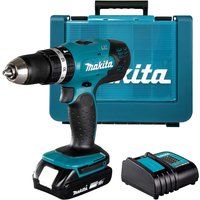Makita DHP453 18v Combi Hammer Drill LXT 1 x 3.0Ah BL1830 + DC18SD Cordless Kit