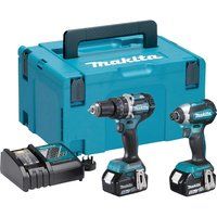 Makita DLX2180TJ 18V Brushless Drill & Driver Twin Kit with 2x 5.0Ah Batteries