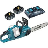 MAKITA DUC353PG2 Twin 18v Chainsaw