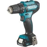 Makita DF333DWAE 12V Max Li-ion CXT Drill Driver Complete with 2 x 2.0 Ah Li-Ion Batteries and Charger Supplied in A Carry Case