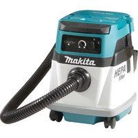 Makita LXT Makita DVC151LZ/2 Cordless 18V x 2 LXT Li-Ion or Corded 230V L-Class Dust Extractor (Bare Unit)