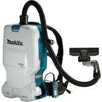 Makita DVC660Z Twin 18V (36V) Li-ion LXT Brushless Backpack Vacuum Cleaner - Batteries and Charger Not Included