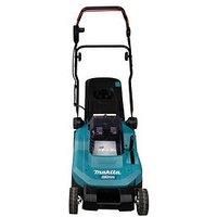 Makita DLM382PT2 36V LXT 38cm Lawn Mower C/W 2 x 5.0Ah Batteries & Charger