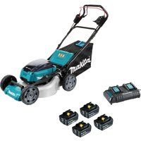 Makita DLM462PT4 18Vx2 4x 5Ah LXT Brushless Lawn Mower Kit Lawnmower Garden