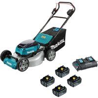 Makita DLM530PT4 18Vx2 4x5.0Ah LXT Brushless Lawn Mower Kit