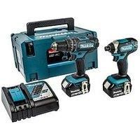 Makita DLX2131TJ Combi Kit, 18 V