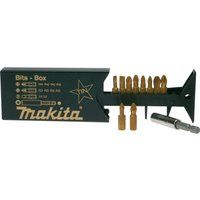 Makita P-49046 25 mm S/Driver Bit Set 11Pc, Multi-Colour