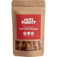 100% Natural Pork & Beef Sausages For Dogs - 5 Pack