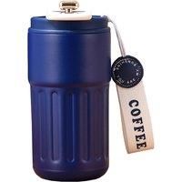 450Ml Smart Temperature Display Vacuum Cup - 3 Colours - Blue