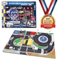 Fresh Metal Emergency Force Playset Inc Playmat - Brand New & Sealed