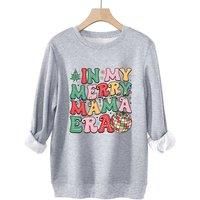 'In My Christmas Era' Motif Sweatshirt - 5 Colours, 6 Sizes!