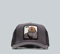 Goorin Bros. The Farm Original Seasonal Snapback Trucker Hat for Men and Women, Charcoal (The Boss), One Size