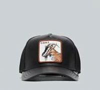 Goorin Bros The Shleather Goat Cap - Black - Size ONE SIZE