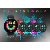 12-In-1 Touchscreen Smartwatch - Calorie & Hr Tracker - 5 Colours! - Blue