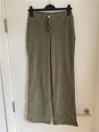 Nike ACG Therma Fleece Straight Leg Low Rise Yoga Gym Pants Green Womens Size S