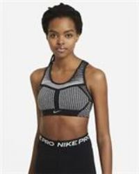 NIKE FE/NOM FLYKNIT HIGH SUPPORT WOMENS SPORTS BRA SIZE XS (AJ4047 100)