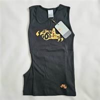 Nike I’m Not A Goddess Women’s Top Size S 8 /10 Black Orange Height 163 Tank Top