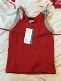 Nike Training Low Intensity Inner Support Medium-Filler Bust Vest - Size XS NWT