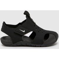 Nike Black Sunray Protect 2 Toddler Sandals