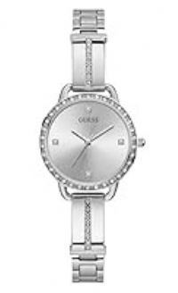 GUESS Women/'s Analog Quartz Watch with Stainless Steel Strap GW0022L1