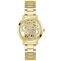 GUESS Women Analog Quartz Watch with Stainless Steel Strap GW0300L2