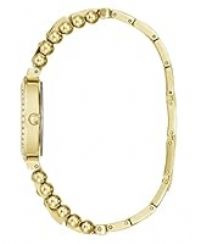 GUESS Women/'s Quartz Dress Watch with Stainless Steel Strap, Gold, 14 (Model: GW0401L2)